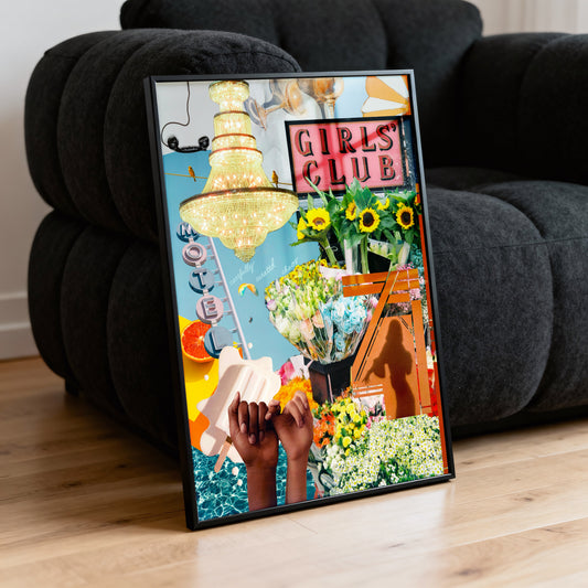 Carefully Curated Chaos Poster