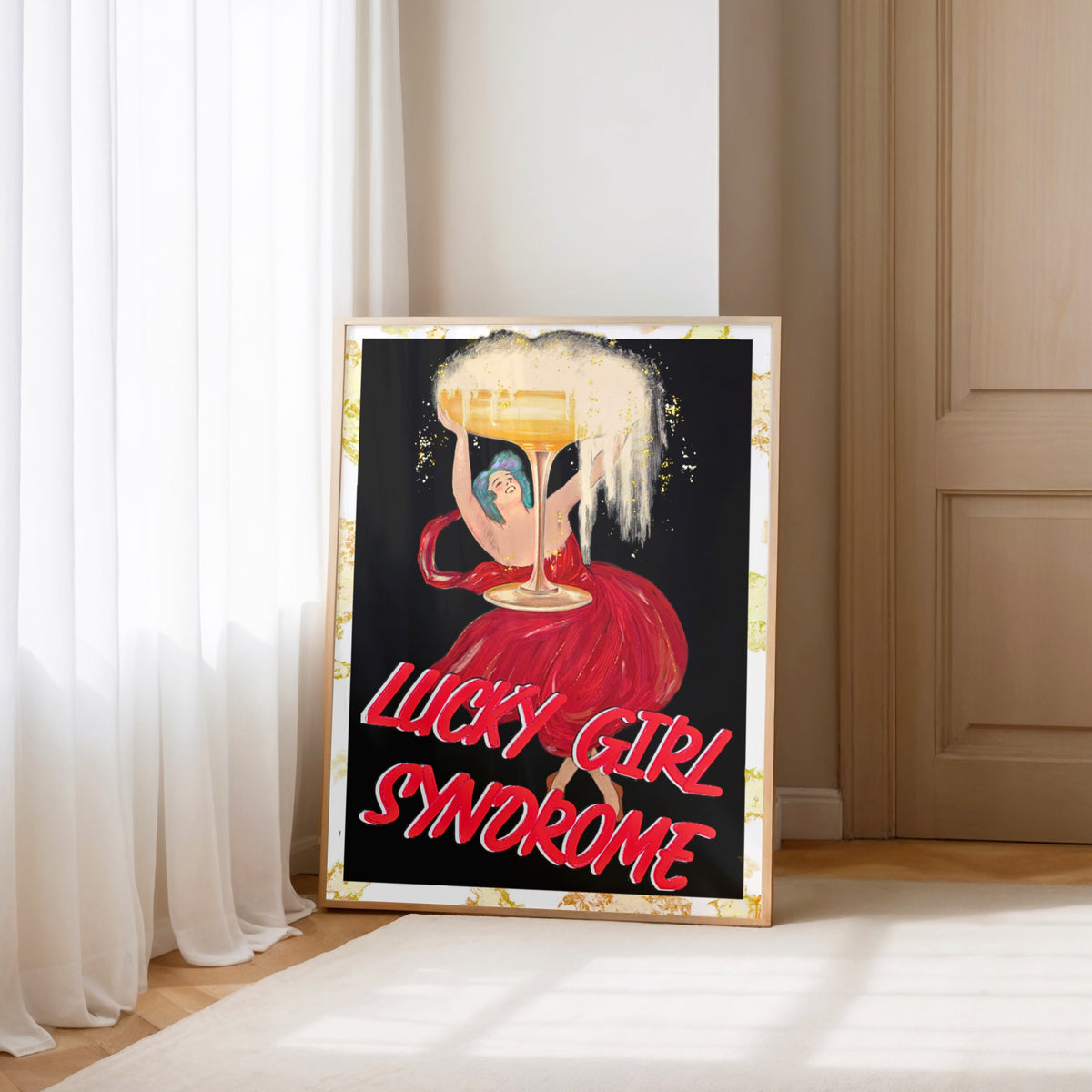 Lucky Girl Syndrome Poster