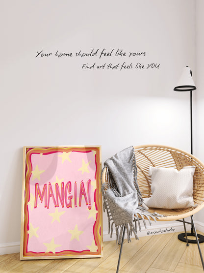 Mangia! Poster