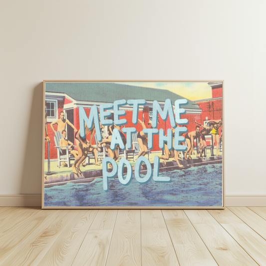 Pool Day Poster