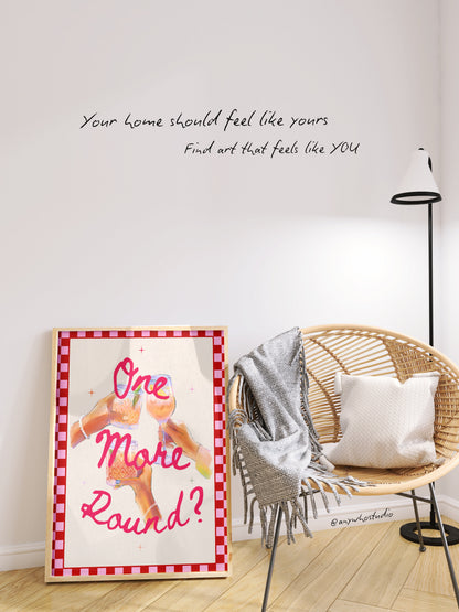 One More Round Poster