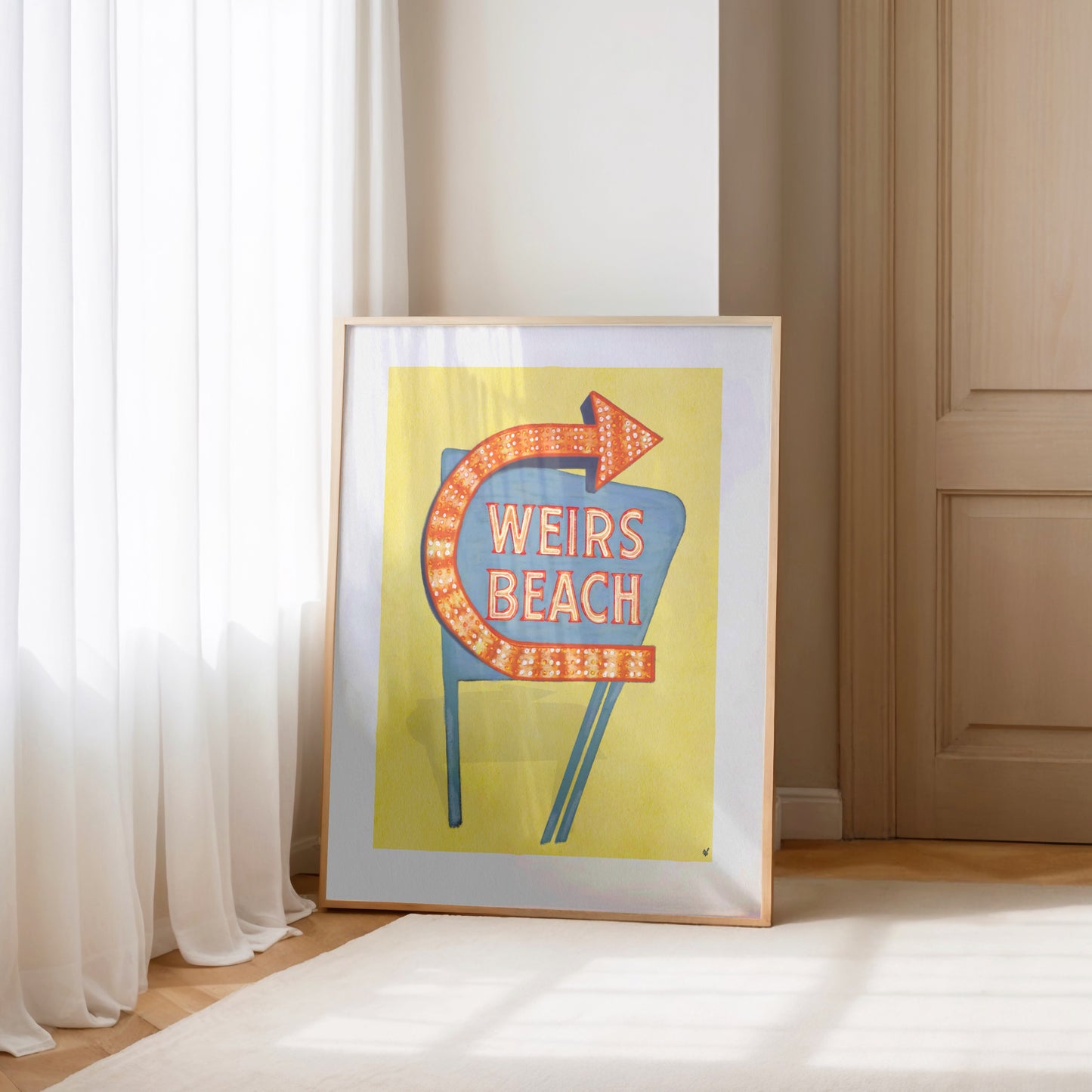 Weirs Beach Poster