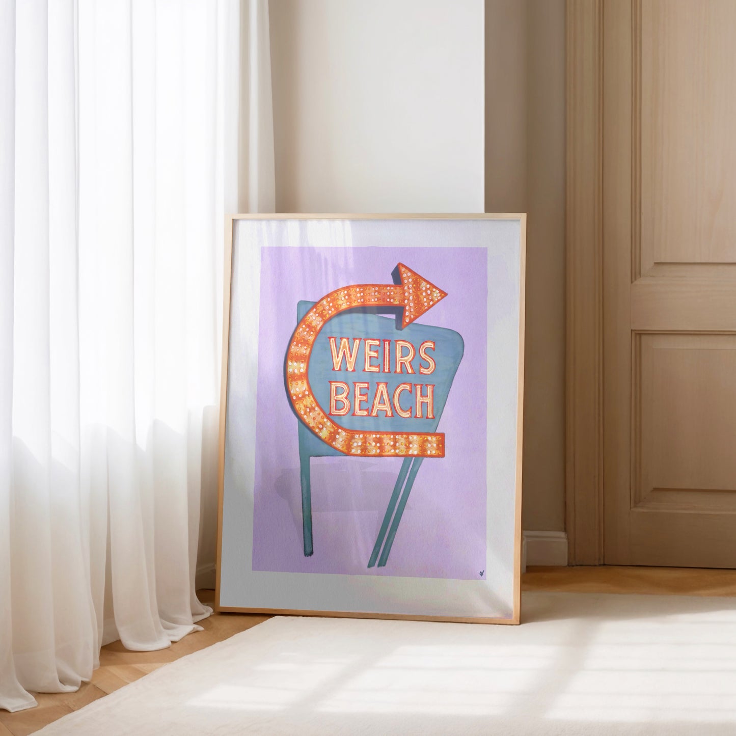 Weirs Beach Poster