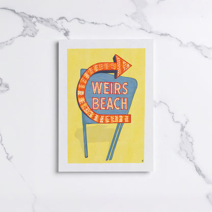 Weirs Beach Poster