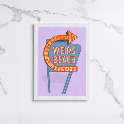 Weirs Beach Poster
