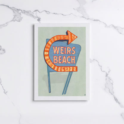 Weirs Beach Poster