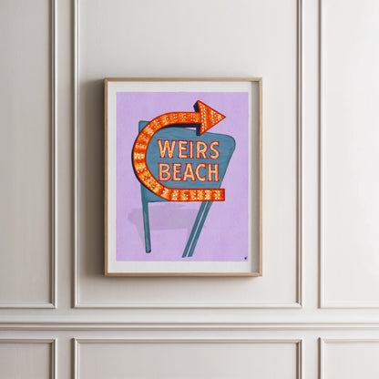 Weirs Beach Poster
