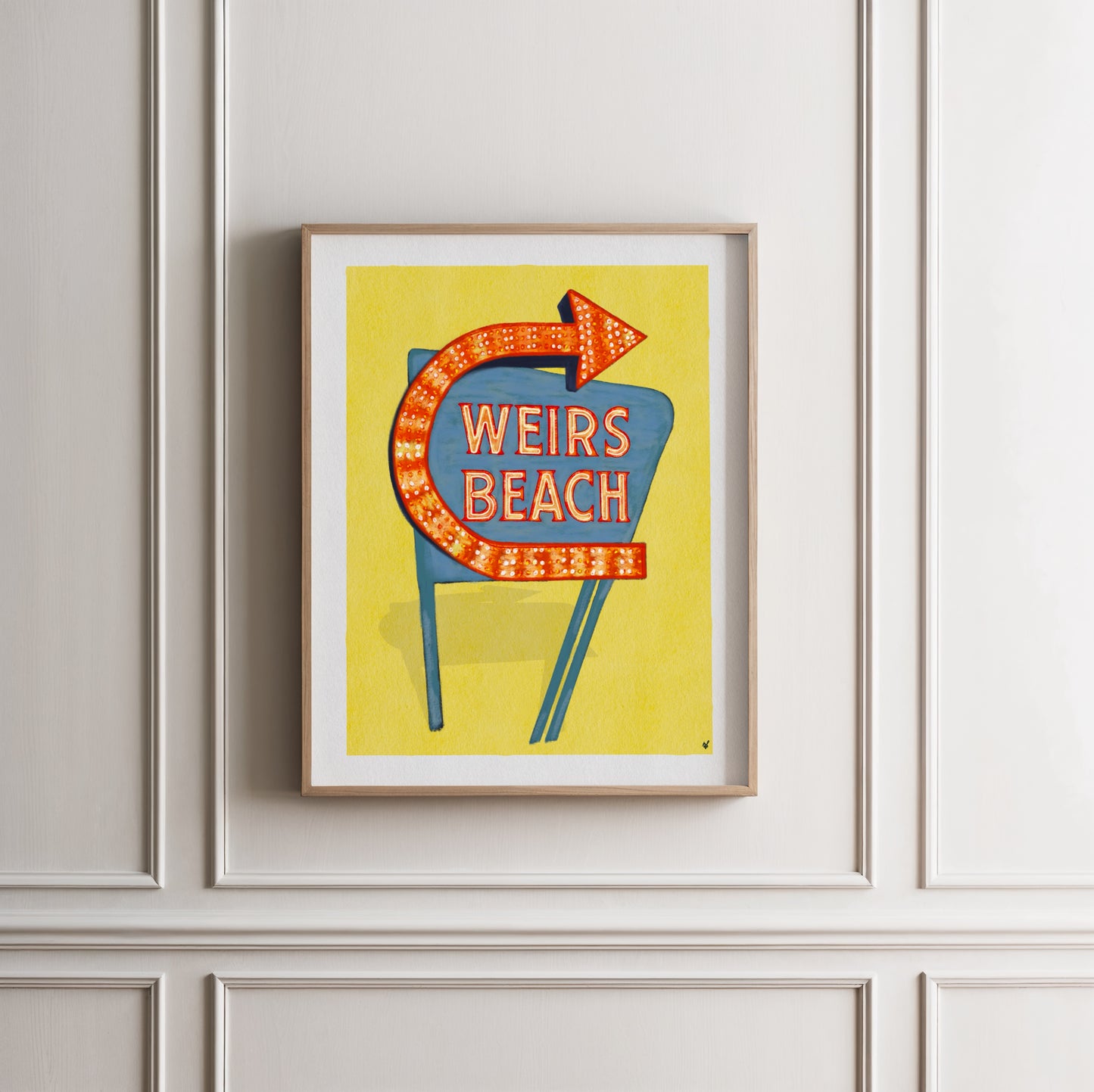Weirs Beach Poster