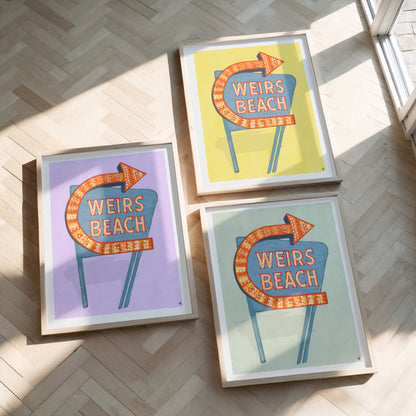 Weirs Beach Poster