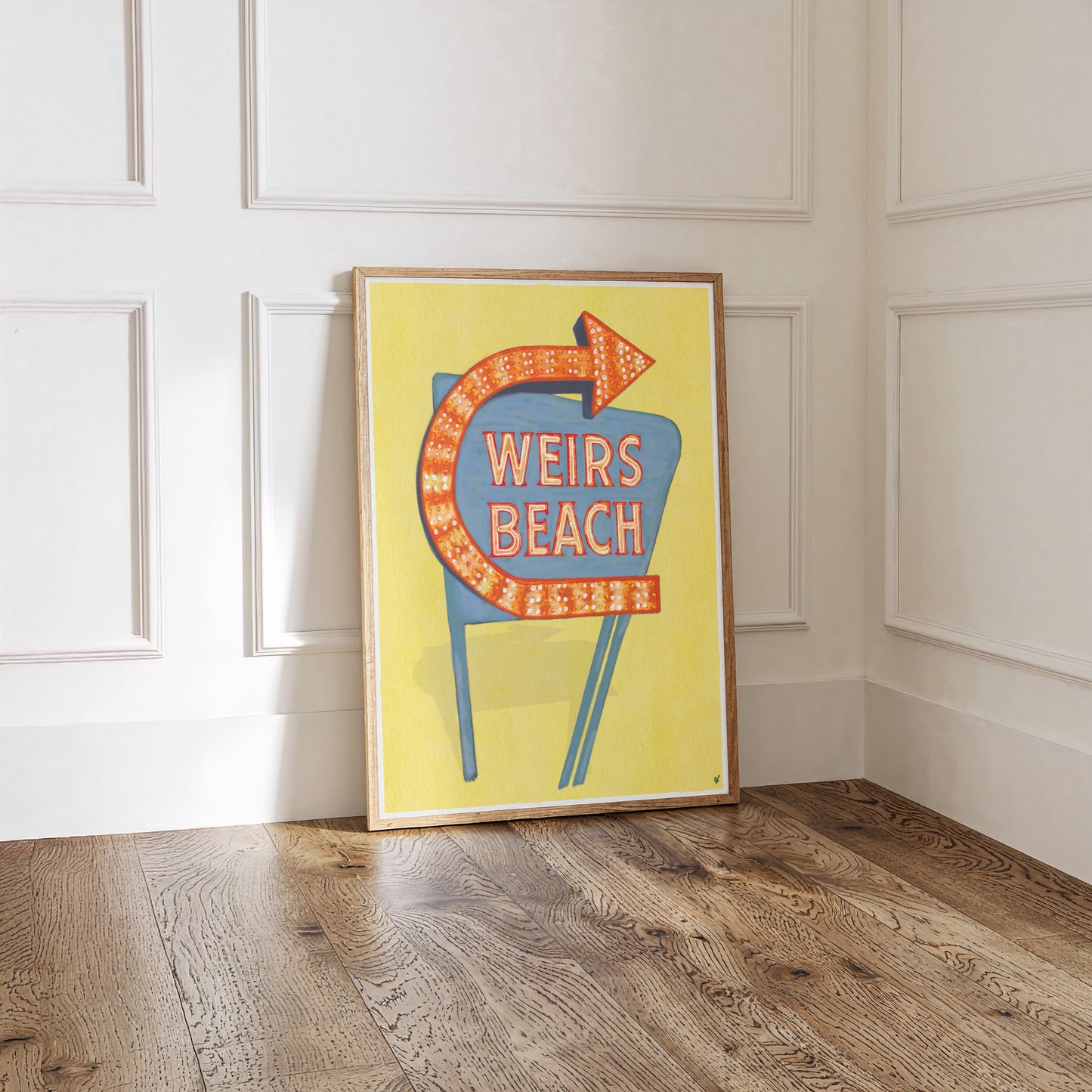 Weirs Beach Poster