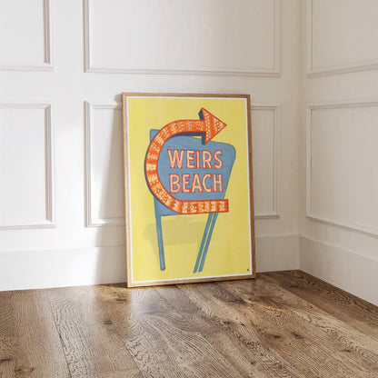 Weirs Beach Poster