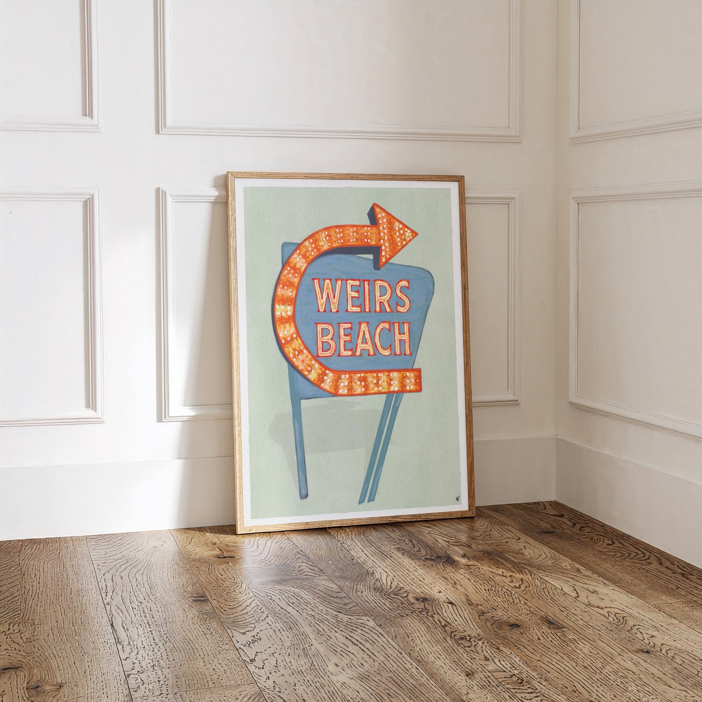 Weirs Beach Poster