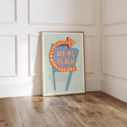 Weirs Beach Poster