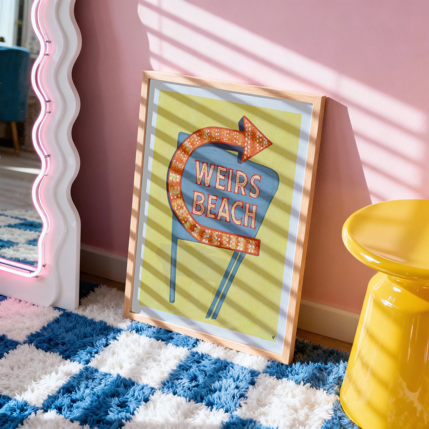 Weirs Beach Poster