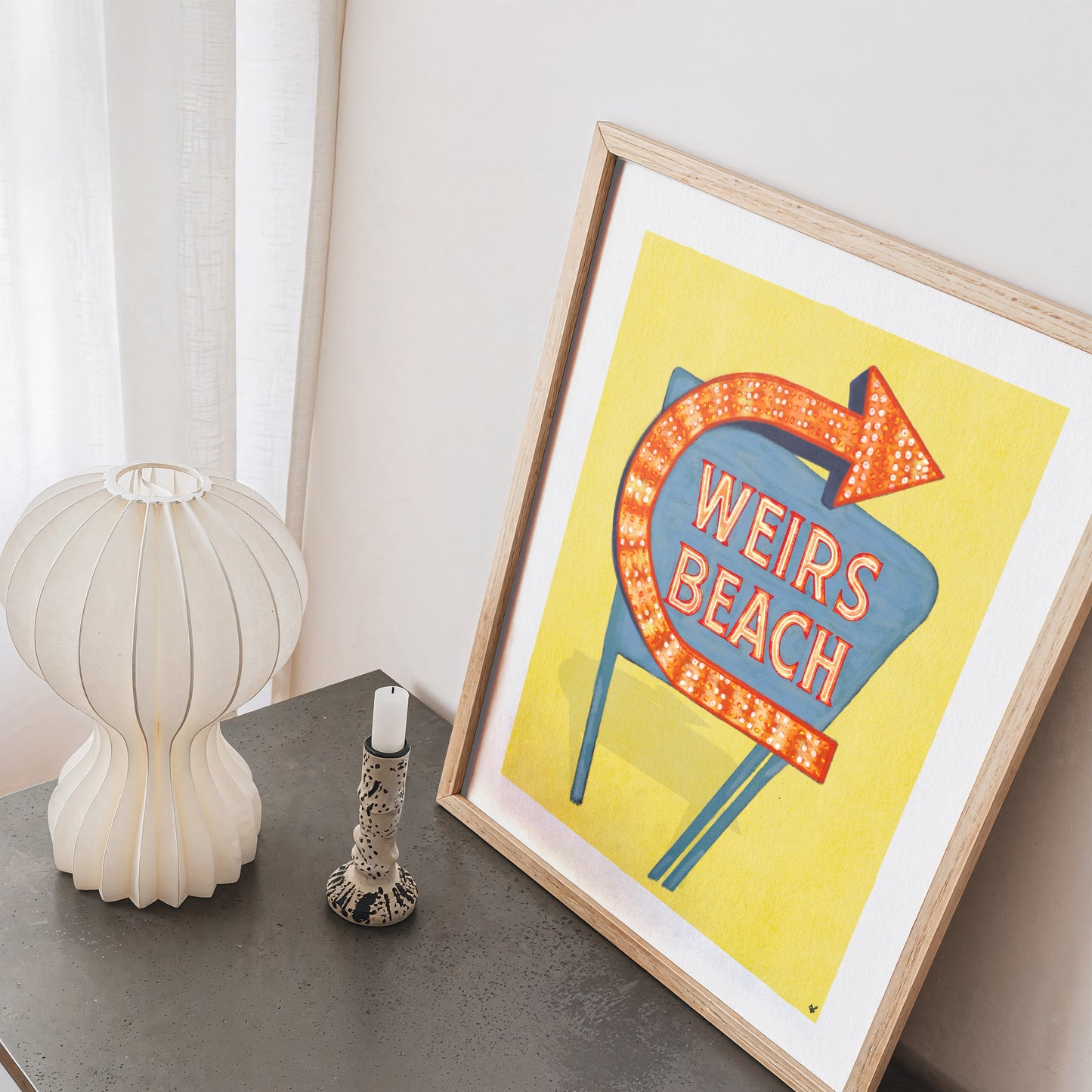 Weirs Beach Poster