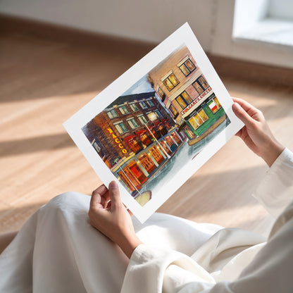 Corner View Poster