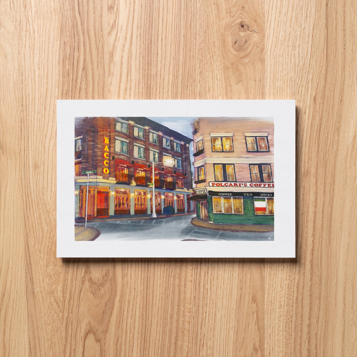 Corner View Poster