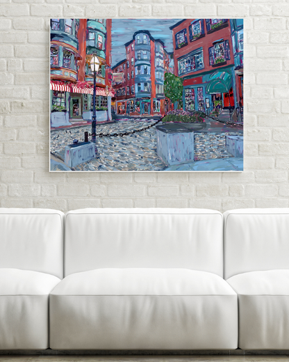 North Square Poster